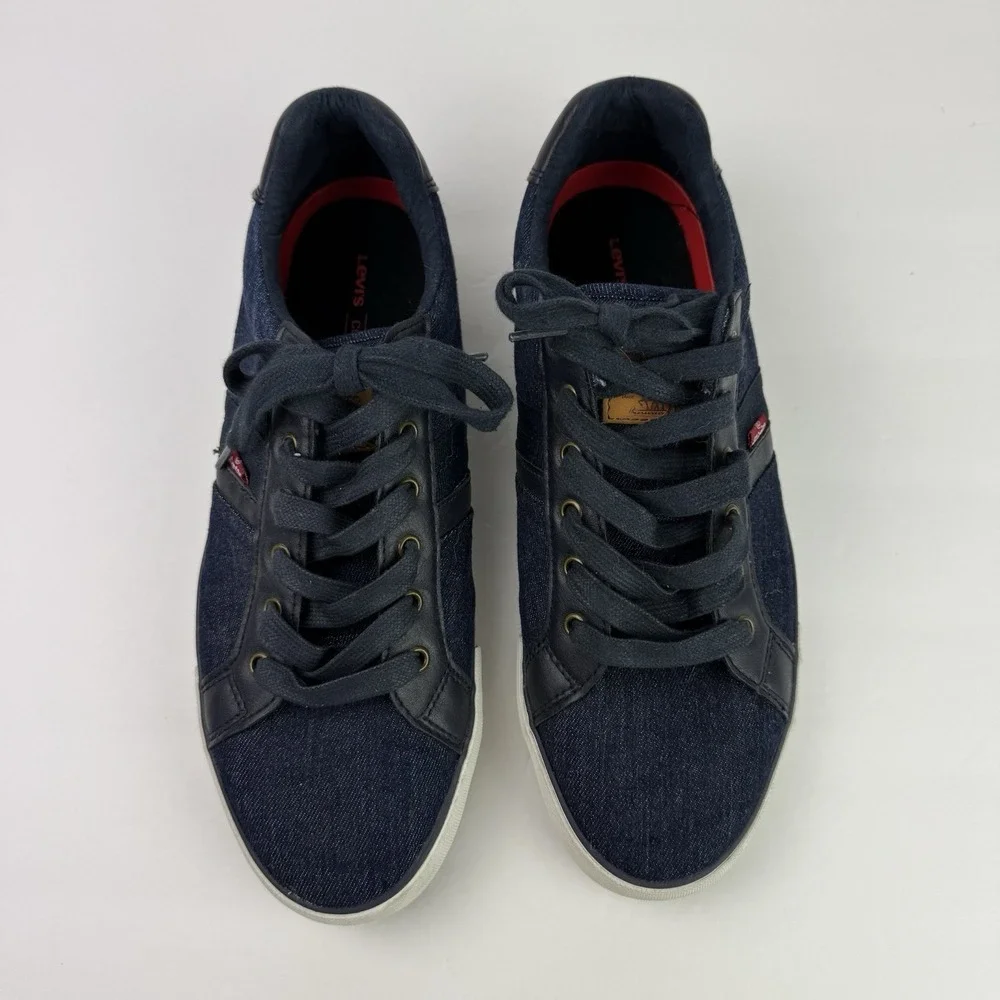 Levi's  Men's Rocklin Denim Casual Shoes - Size 10 - Picture 3 of 11